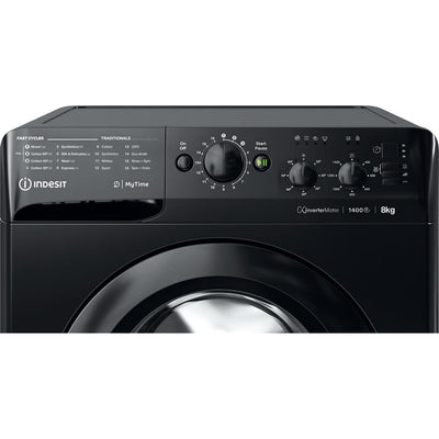 Indesit MTWC81495BKUK Indesit WASHING MACHINE 8KG - Black