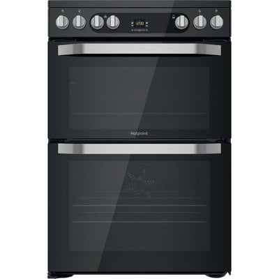 Hotpoint HDM67V9HCB/U 60cm Electric Cooker with Ceramic Hob - Black - A/A Rated