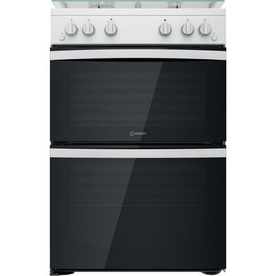 Indesit ID67G0MCW/UK 60cm Gas Cooker - White - A+/A+ Rated