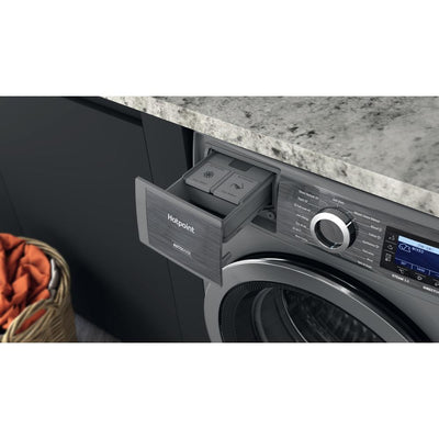 Hotpoint H809ADSGPOWERUK GentlePower WASHING MACHINE 10KG - Silver - A-30%