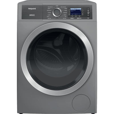 Hotpoint H809ADSGPOWERUK GentlePower WASHING MACHINE 10KG - Silver - A-30%