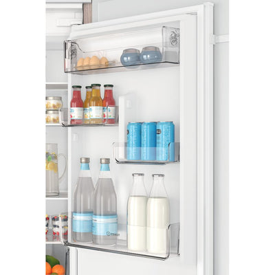 Indesit Integrated Total No Frost 70/30 Fridge Freezer with Sliding Hinge Door INC18T112