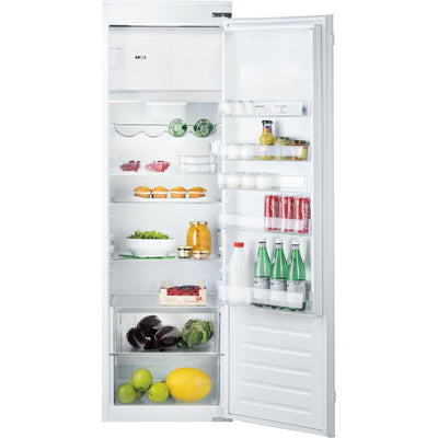 Hotpoint HSZ18012UK Integrated Upright 177cm High Fridge - Sliding Door Fixing Kit - White - E Rated